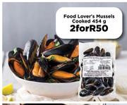Food Lover's Mussels Cooked-For 2 x 454g