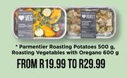 Permentier Roasting Potatoes 500g, Roasting Vegetables With Oregano 600g