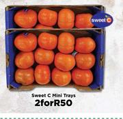 Sweet C Mini Trays-For 2