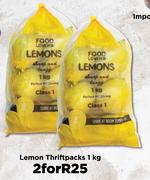 Lemon Thriftpacks-For 2 x 1kg