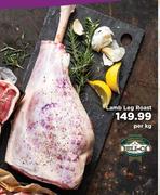Lamb Leg Roast-Per kg