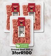 Ground Beef-For 3 x 500g