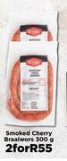 Smoked Cherry Braaiwors-For 2 x 300g