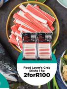 Food Lover's Crab Sticks-For 2 x 1kg