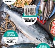 Whole Previously Frozen Norwegian Salmon-Per kg