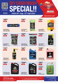 Africa Cash & Carry : DIY Cash Wash Special (28 August - 27 September 2024)