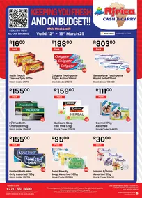 Africa Cash & Carry : Keep You Fresh And On Budget (12 March - 18 March 2025)