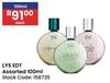 LYS EDT Assorted-100ml Each