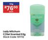 Mitchum Lady C/Gel Scented-63g Each