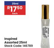 Inspired Assorted-25ml Each