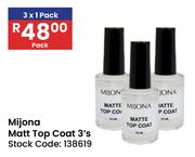 Mijona Matt Top Coat-3's