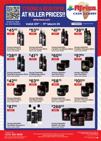 Africa Cash and Carry : Strong & Beautiful At Killer Prices (05 March - 11 March 2025 While Stocks Last)