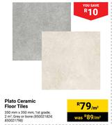 Plato Ceramic Floor Tiles-PerSqm