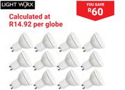 Lightworx A60 7W 10 Pack-Per Pack