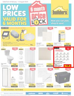 Builders : Price Lock (04 February - 04 August 2025), page 1