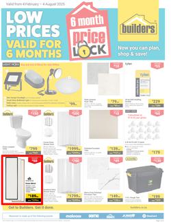 Builders : Price Lock (04 February - 04 August 2025), page 1