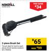 Nexgrill 2-Piece Brush Set