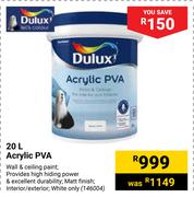 Dulux Acrylic PVA-20Ltr