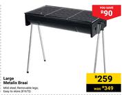 Large Metalix Braai