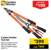 Garden Master 3-Piece Garden Tool Set
