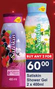 Satiskin Shower Gel-2 x 400ml
