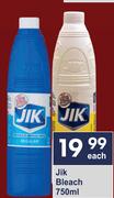 Jik Bleach-750ml Each