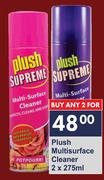 Plush Multi Surface Cleaner-2 x 275ml