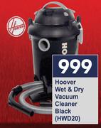Hoover Wet & Dry Vacuum Cleaner Black HWD20