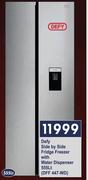 Defy 555L Side By Side Fridge Freezer With Water Dispenser DFF 447-WD