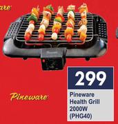 Pineware Health Grill 2000W PHG40