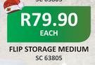 Flip Storage Medium-Each
