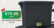 Addis 45Ltr Rough Tote Black-Each