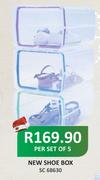New Shoe Box-Per Set Of 5
