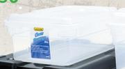 Addis Clear 11Ltr Storage Box Assorted Colours-Each