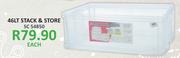 46Ltr Stack & Store-Each