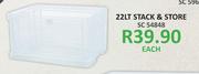 22Ltr Stack & Store-Each
