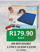 Air Bed Double-1.37m x 19.91m x 22cm Each