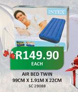 Air Bed Twin-99cm x 1.91m x 22cm Each