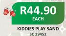 Kiddies Play Sand-Each