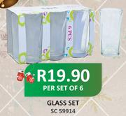 Glass Set-Per Set Of 6
