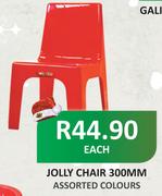 Jolly Chair Assorted Colours-300mm Each
