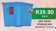 20Lt Alpha Storage Box-Each