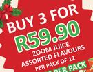 Zoom Juice Assorted-3x12 Per Pack