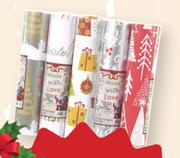 Christmas Wrapping Paper 50Cm x10m SC76047-For 5