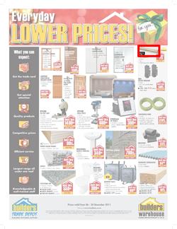 Builders Warehouse WC (6 Dec - 24 Dec), page 1