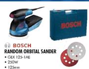 Bosch Random Orbital Sander-250W-125mm