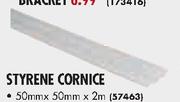 Styrene Cornice-50mmx50mmx2m