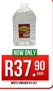White Vinegar 5%-5L Each