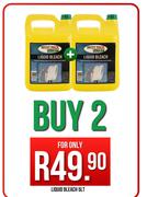 West Pack Liquid Bleach-For 2 x 5L