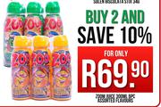 Zoom Juice Assorted Flavours-For 2 x 6 x 300ml